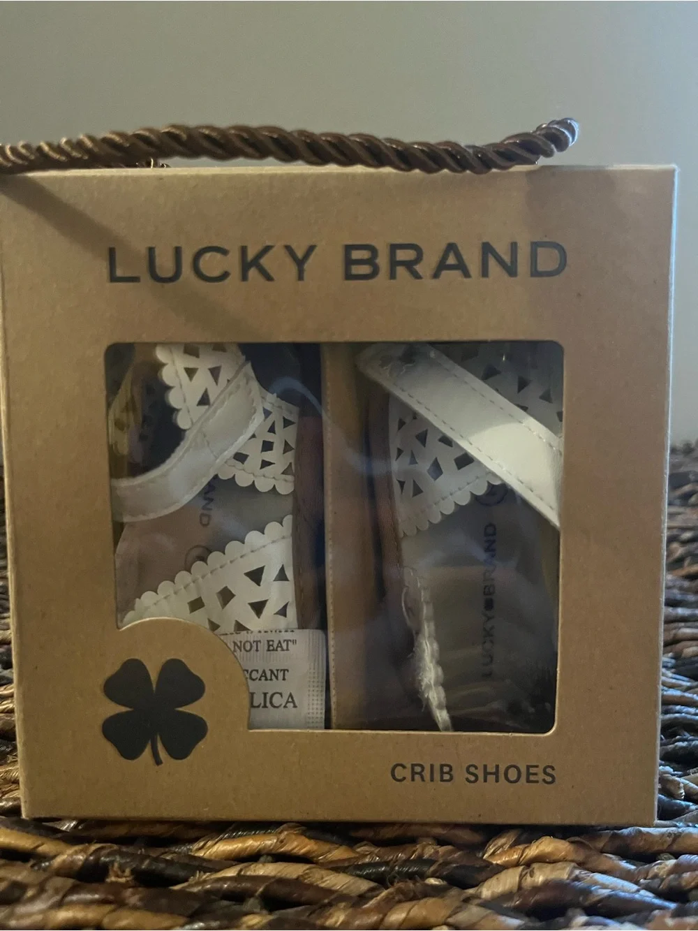 Lucky Brand Shirley Crib Shoes Size 2 (3–6 Mo)
